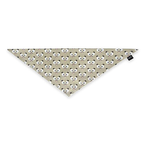 frank green Pet Bandana Small Soft Stone Print